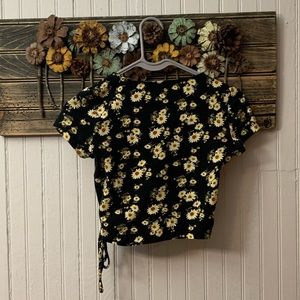Flower Crop Top